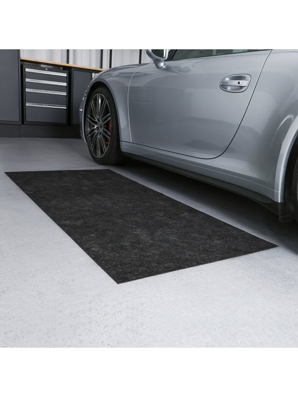 G-Floor DripDry 3'x8' Garage Floor Runner Mat (Grey)